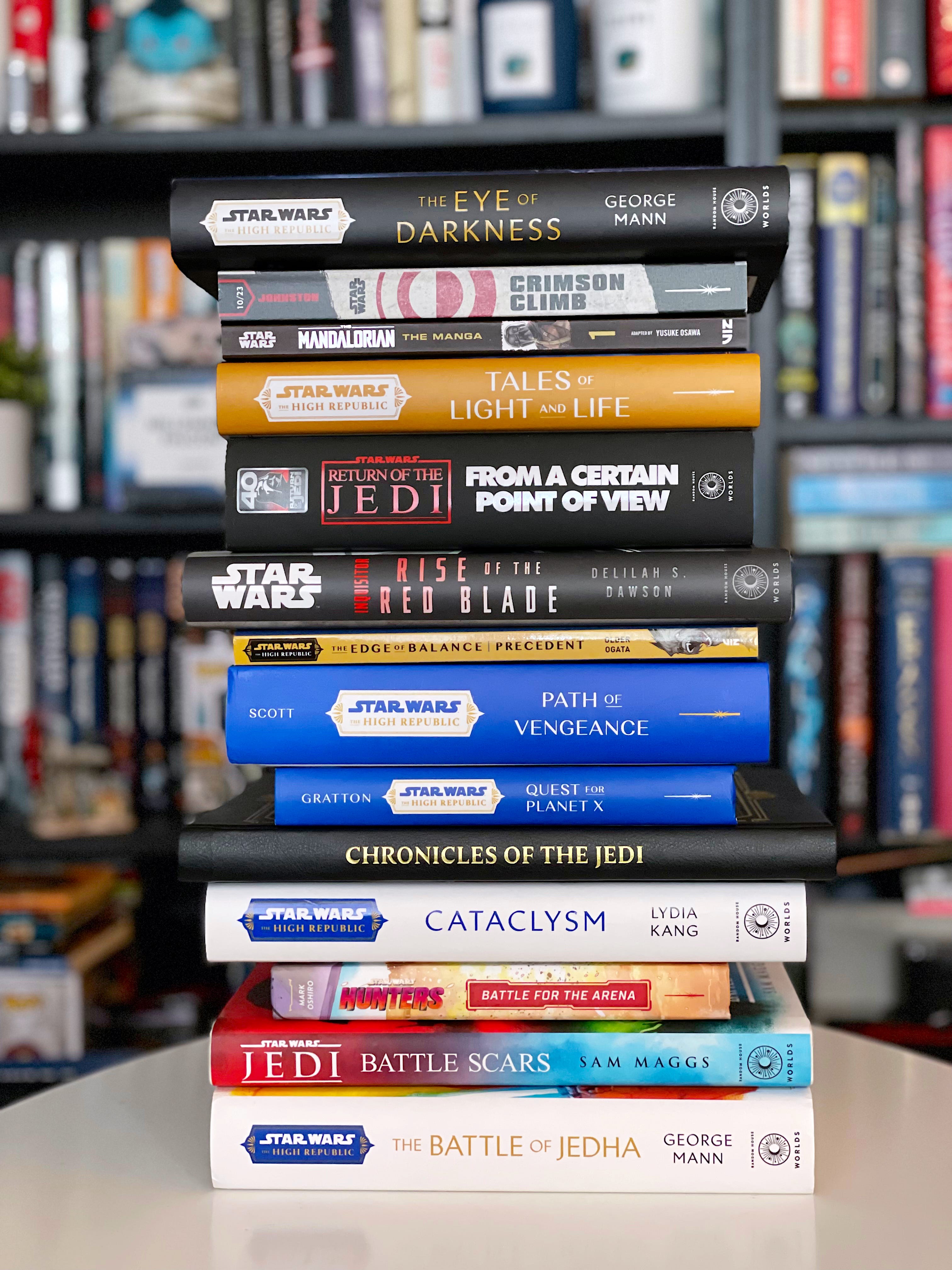 Star wars cheap book collection