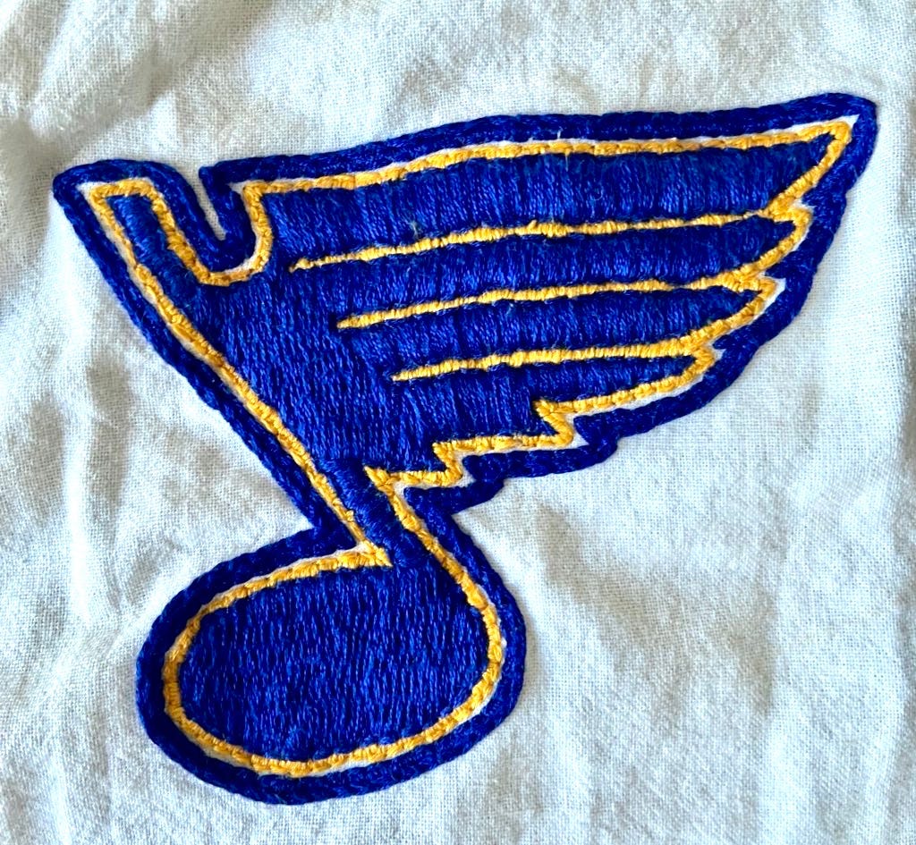 St louis blues embroidered patch on sale