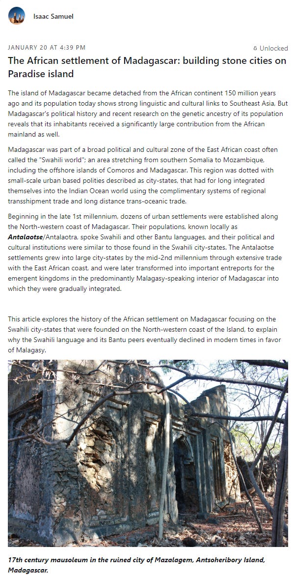 Persian myths and realities on the Swahili coast contextualizing the