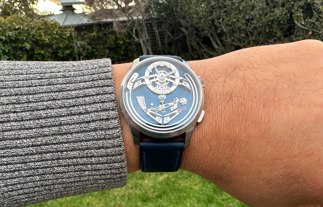 Christopher ward skeleton best sale watch
