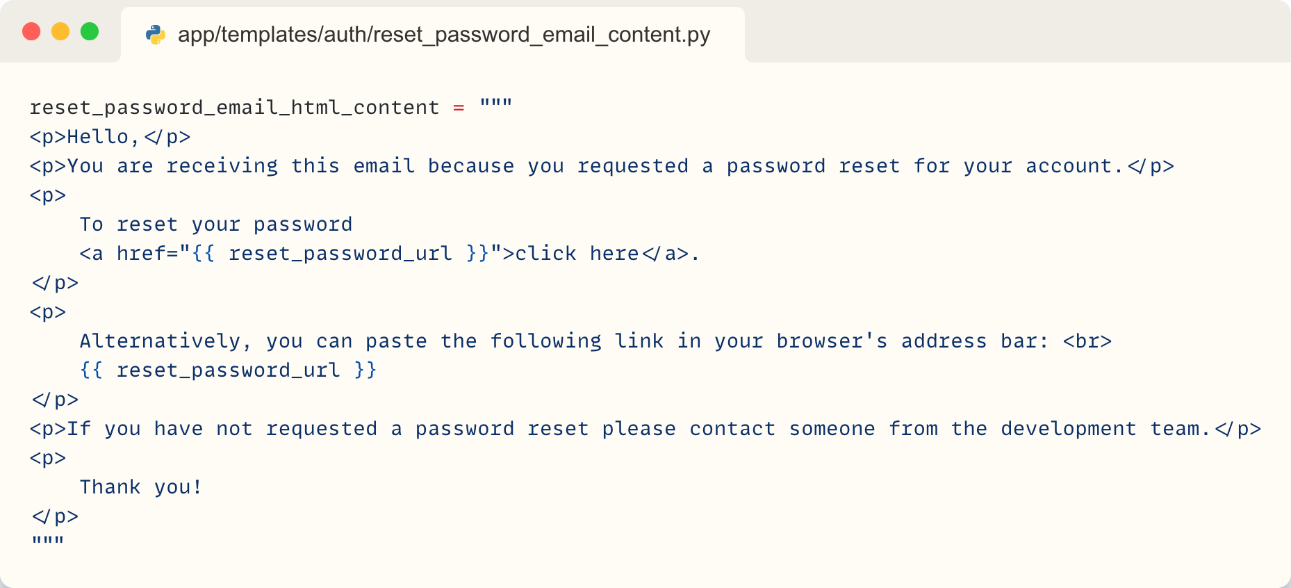 Yet Another Password Reset Tutorial in Flask