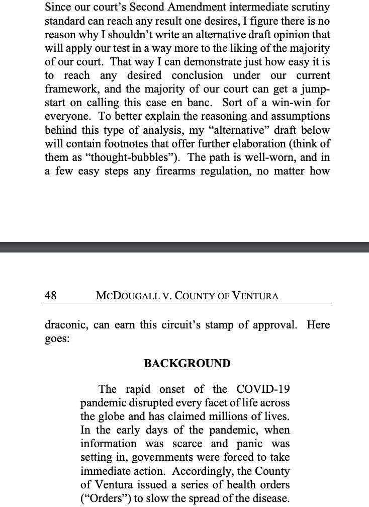 Concurring deals opinion example