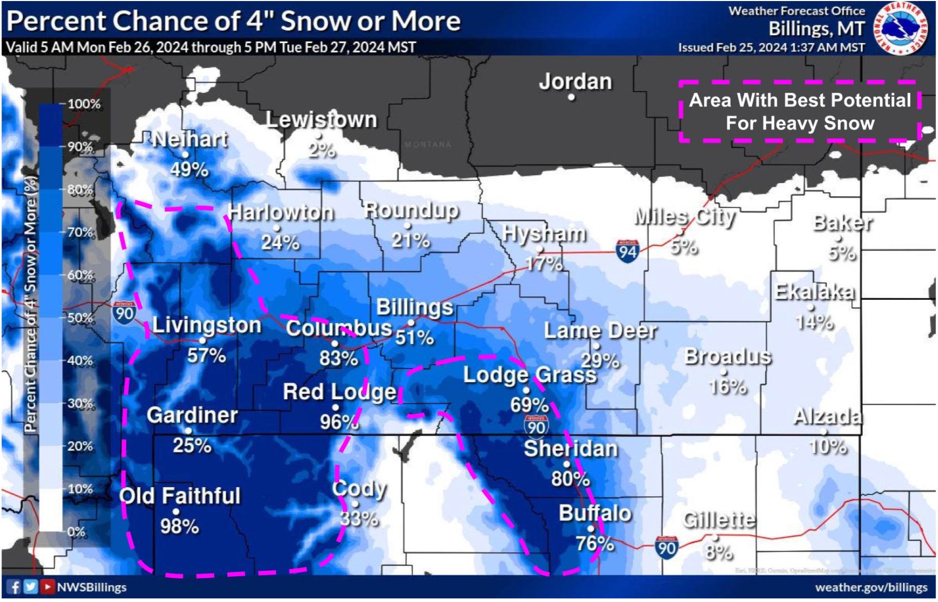 Temperatures to Drop 30-40 Degrees Monday Night Into Tuesday With Snow ...