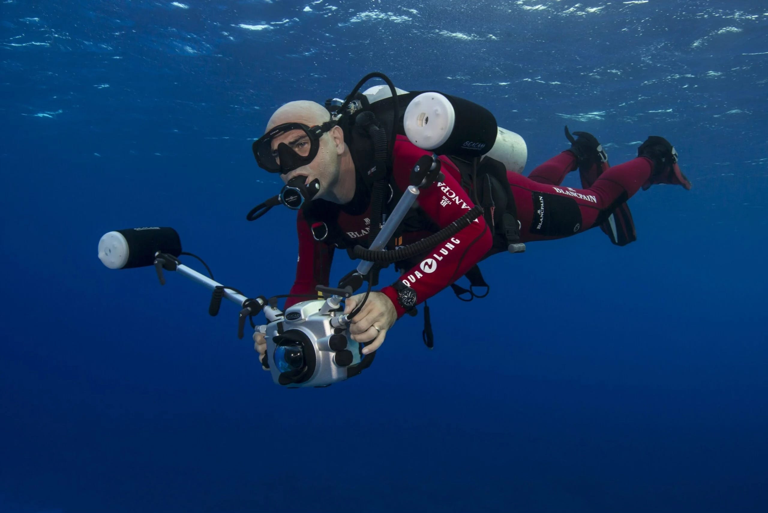 The Grey NATO 261 Blancpain CEO Marc Hayek On Dive Watches