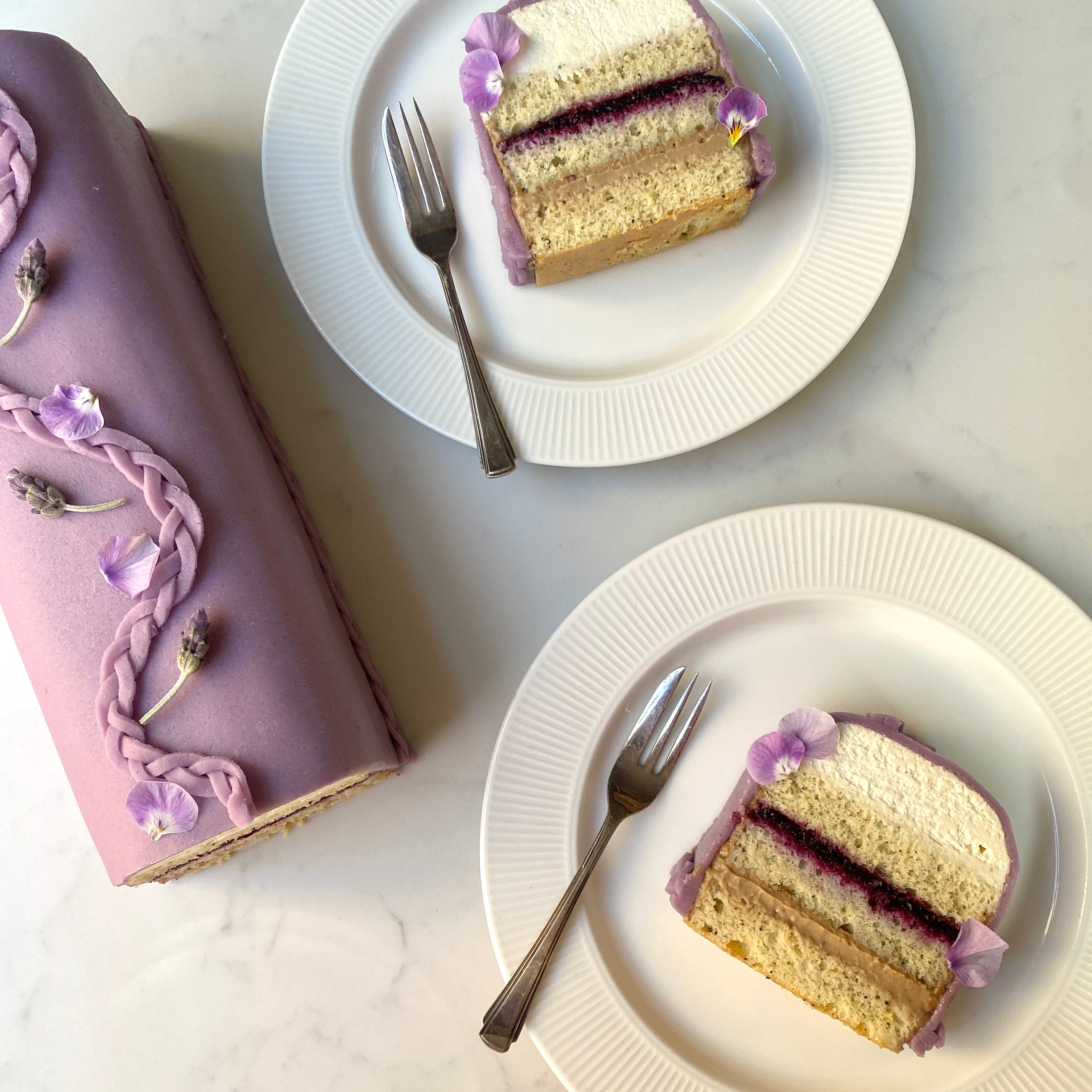 Blueberry & Earl Grey Rapunzel - by Sophie Bamford