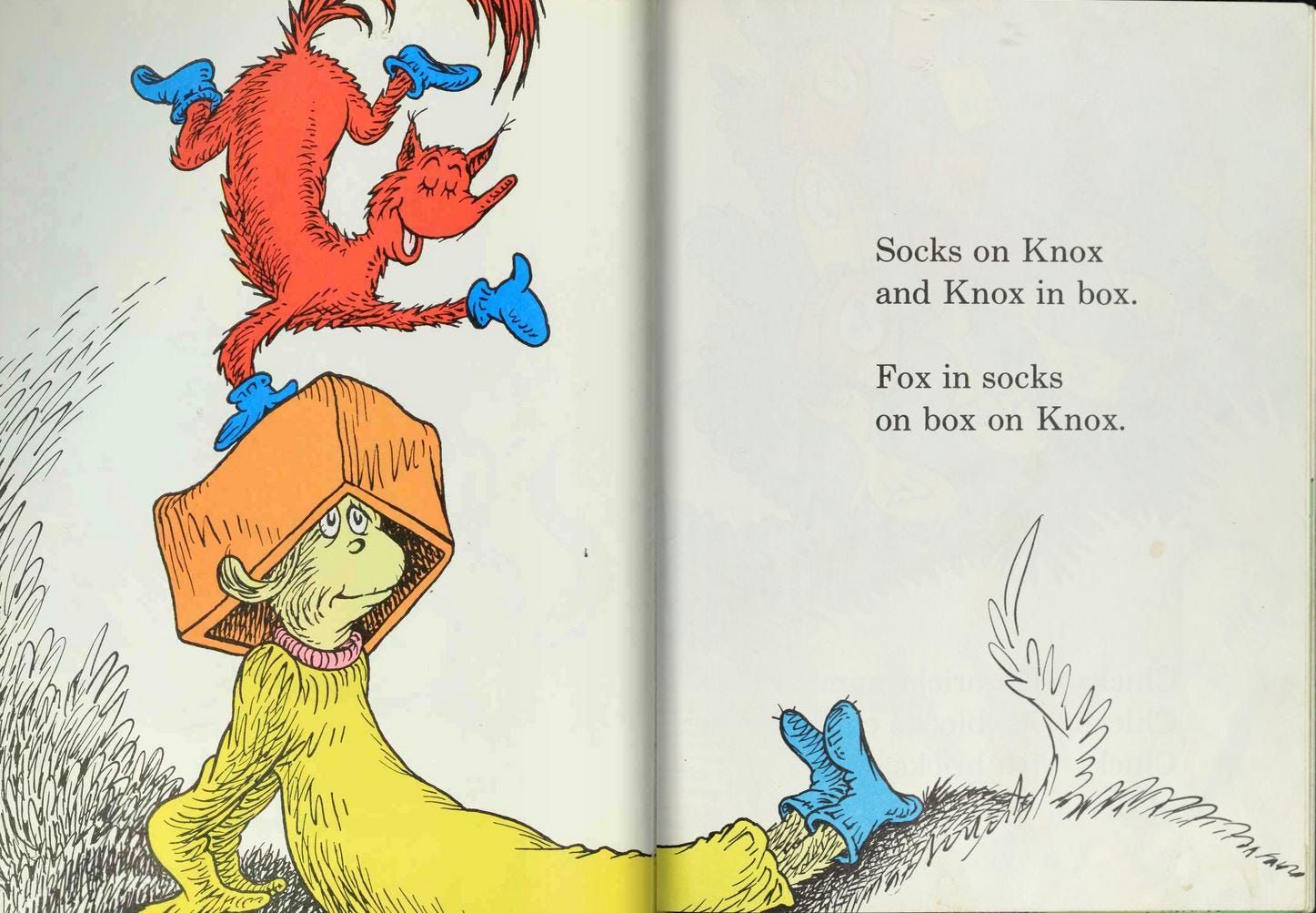 dr-seuss-fox-in-socks-analysis-sapioplex-s-substack