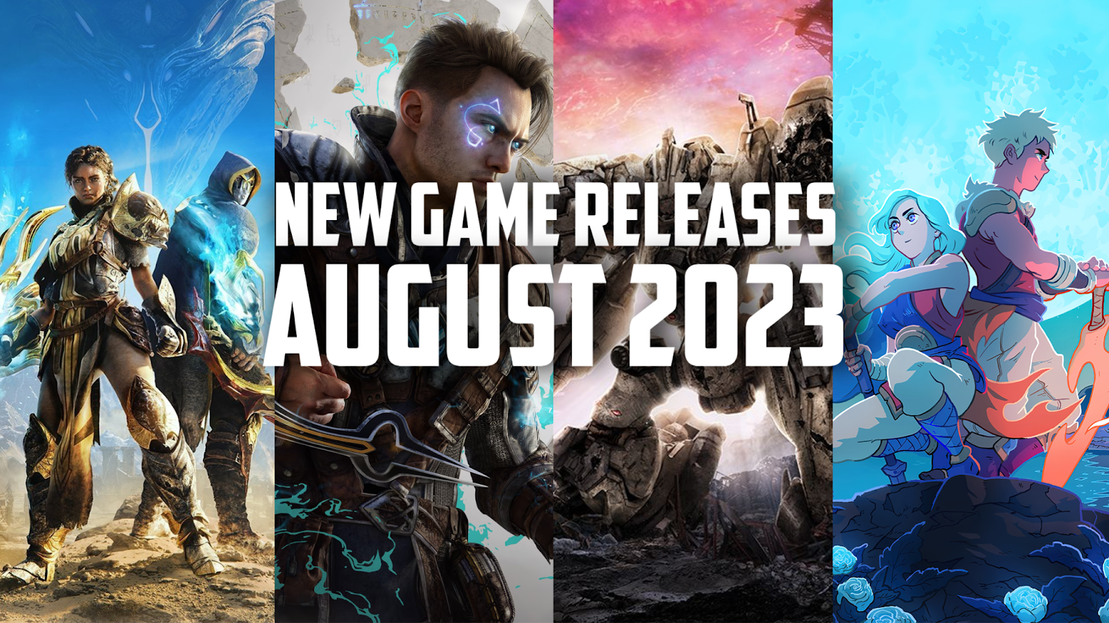 Video game on sale releases august