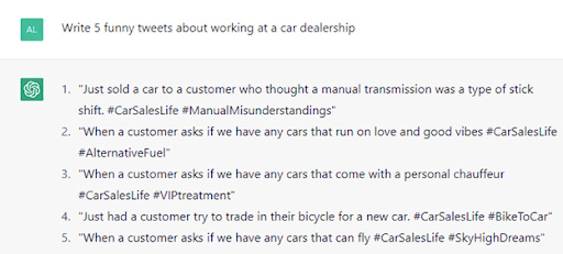 Streamlining Dealership Operations: How ChatGPT is Automating Tasks and