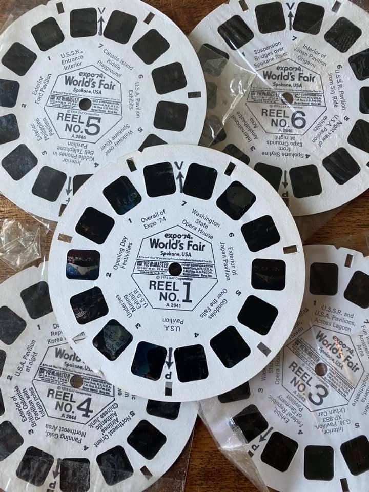 Rare View-Master Expo 74 Reels - by Rebecca Kilbreath