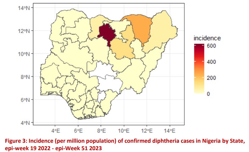 2023 Nigeria diphtheria outbreak: The worst in a decade