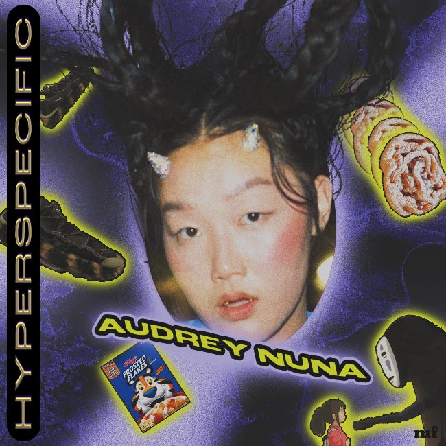 audrey nuna wants a funnel cake revolution