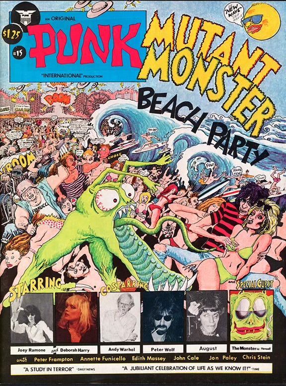 We Have To Shut This Punk Thing Down” - by John Holmstrom