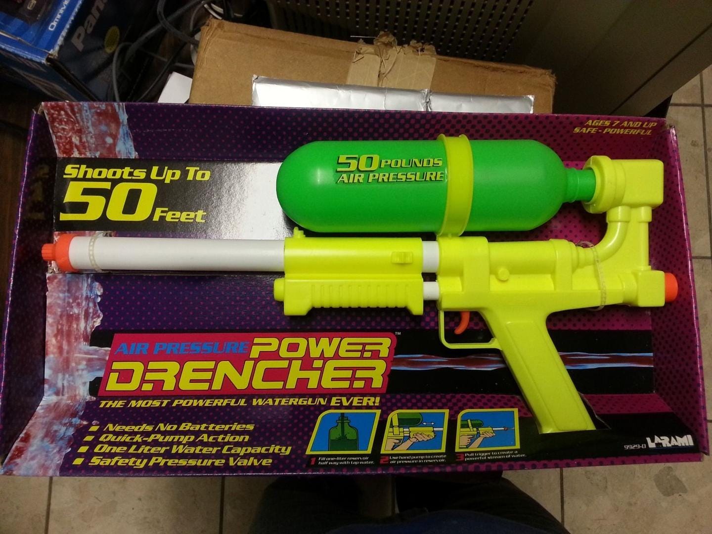 Super soaker prototype hotsell