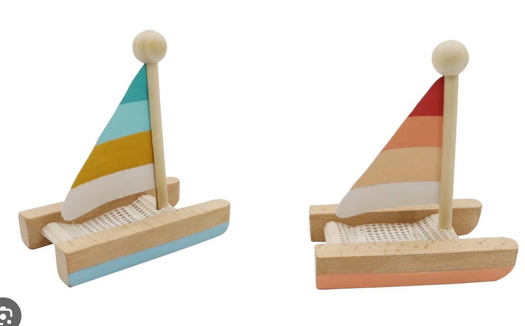 Toy online sailboat plans