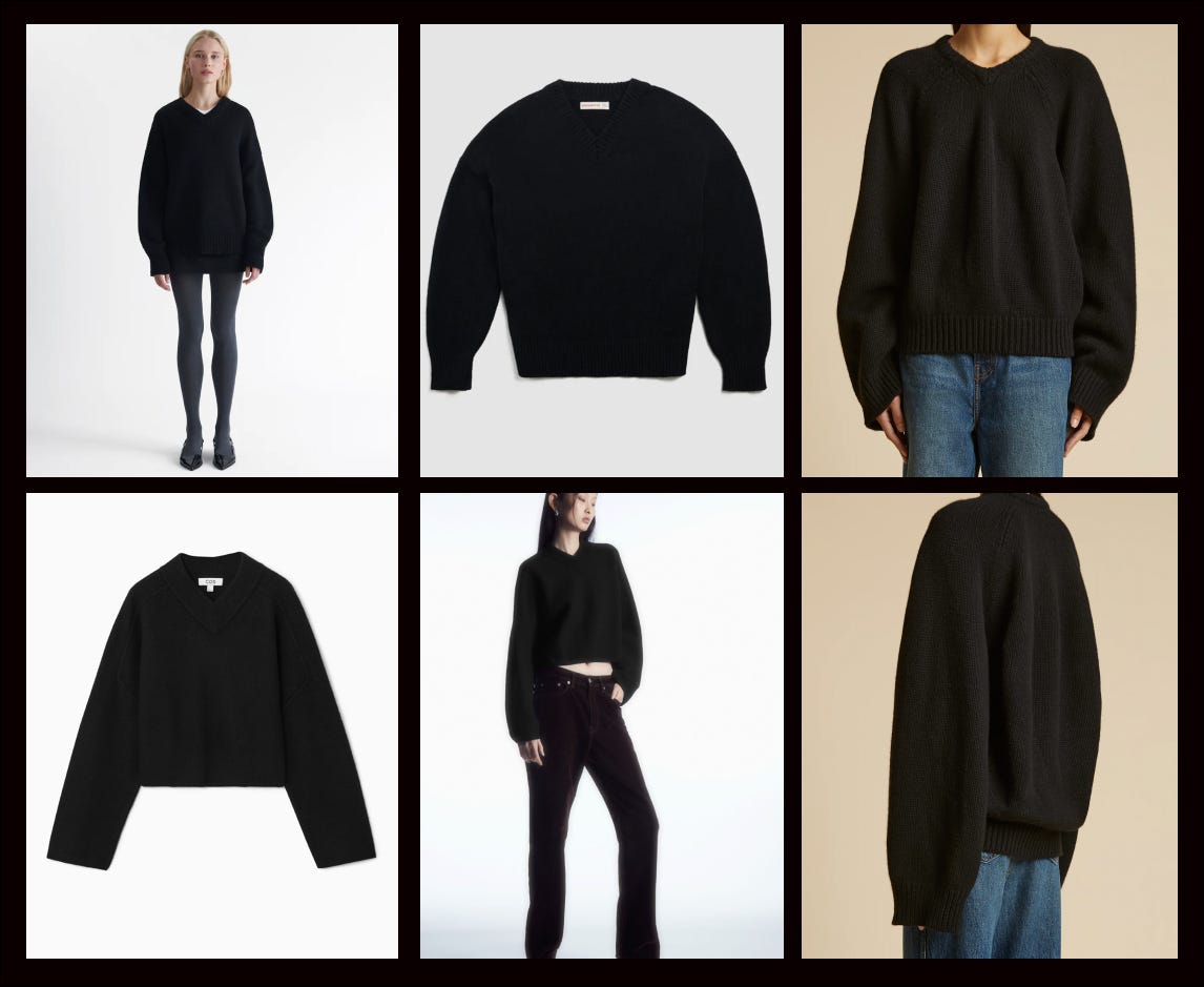 The Best Black Sweaters - by Ali Pew - Uniform