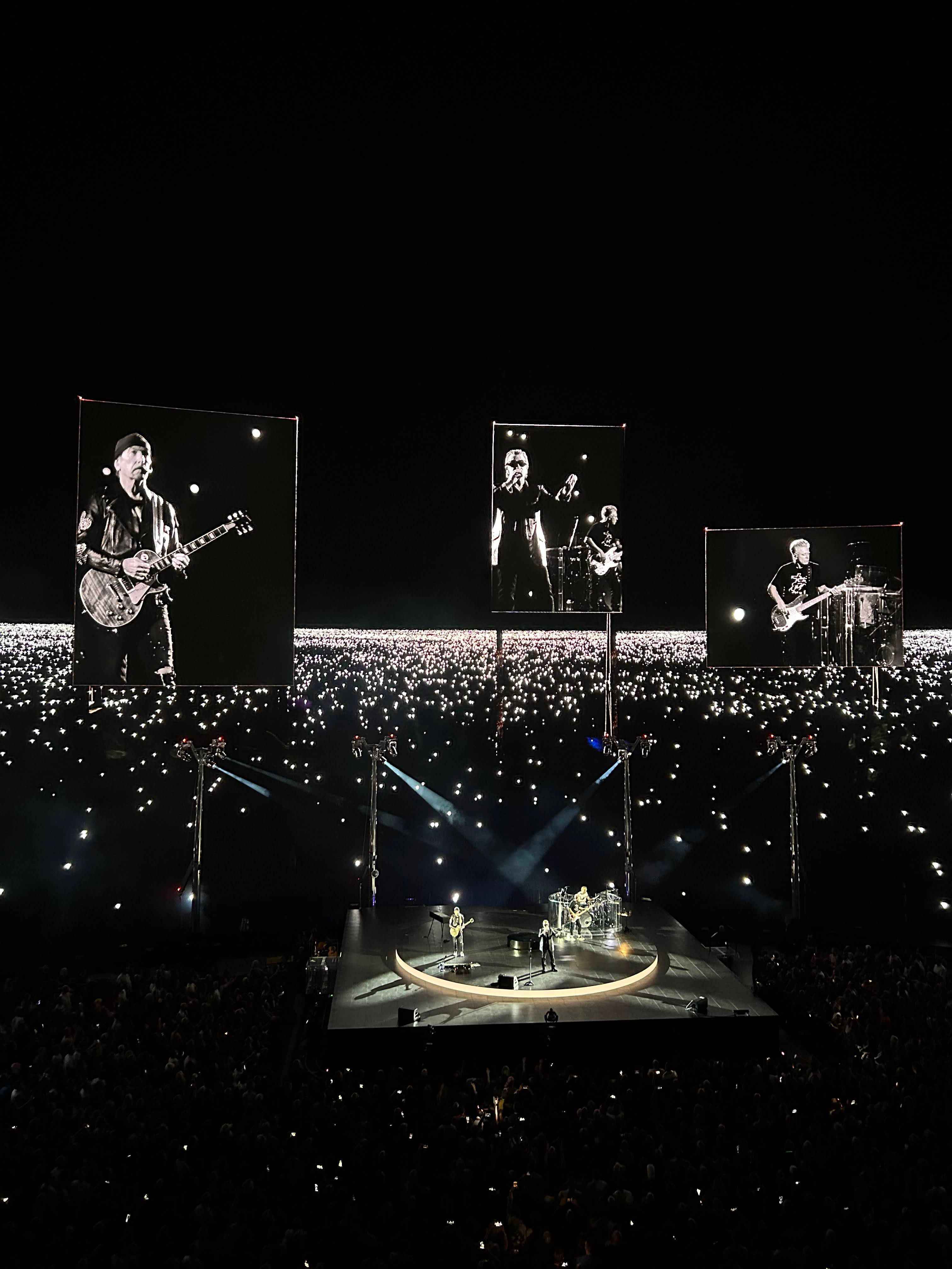 U2 at Sphere - by Rosecrans Baldwin