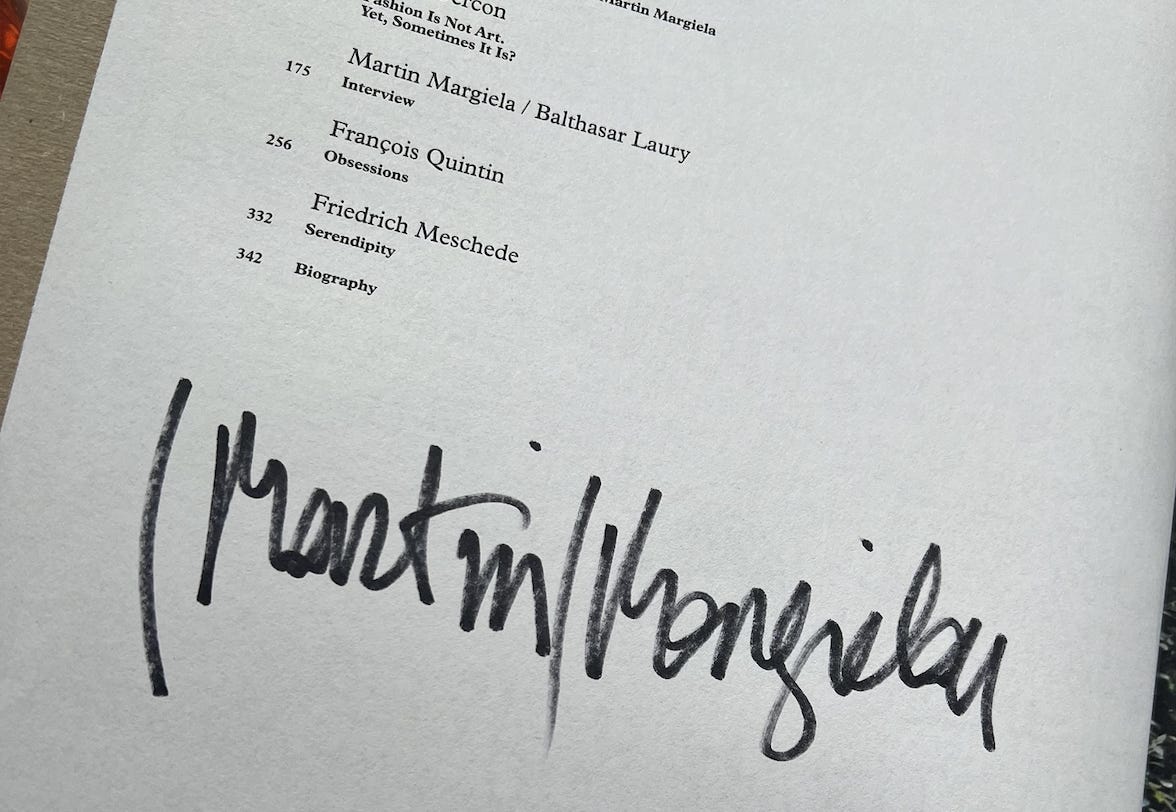 Maison Martin Margiela 13 STREET book special edition