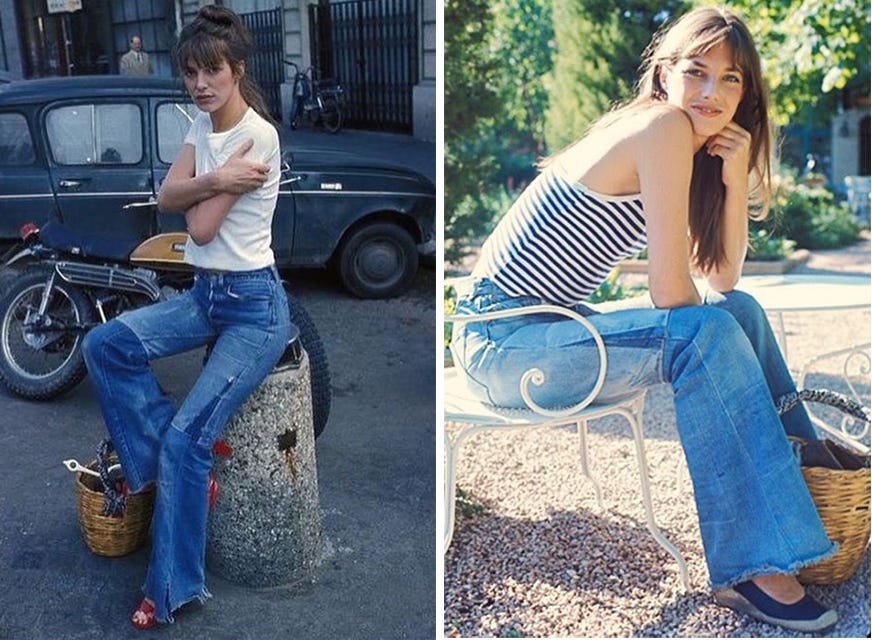 Jane birkin denim shop