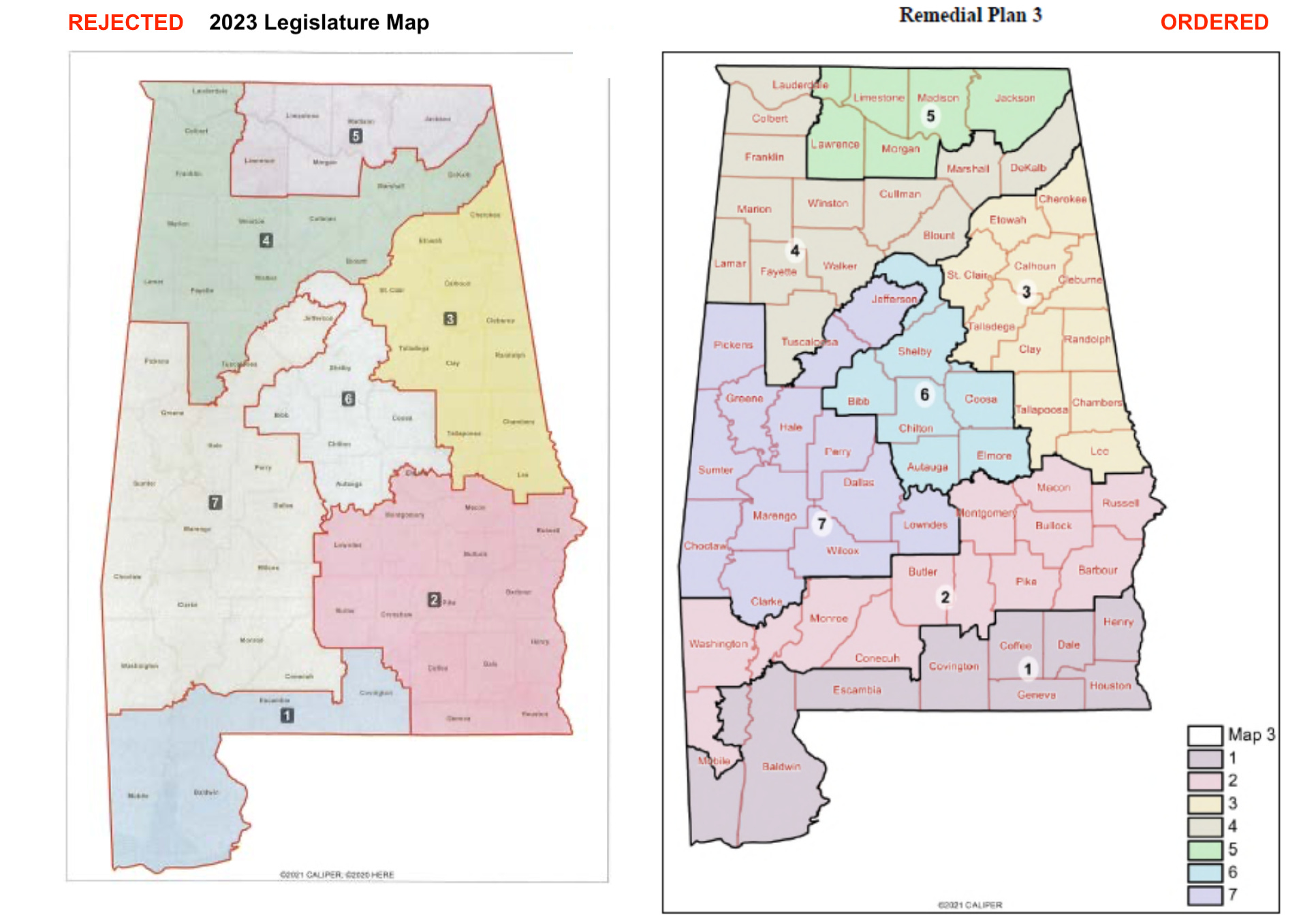 Alabama gets a new, court-ordered congressional map