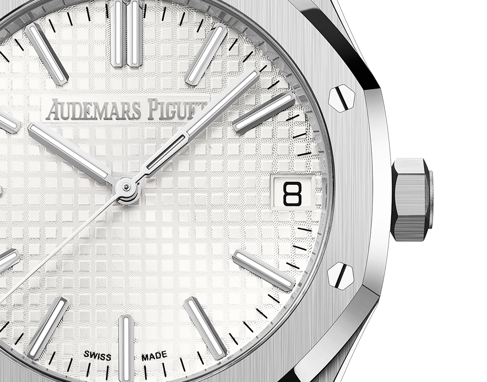 Ap royal oak clearance 41mm white dial