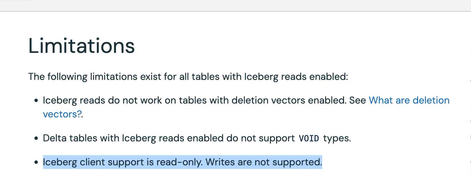 Delta Lake vs Iceberg. UniForm and Unity Catalog.
