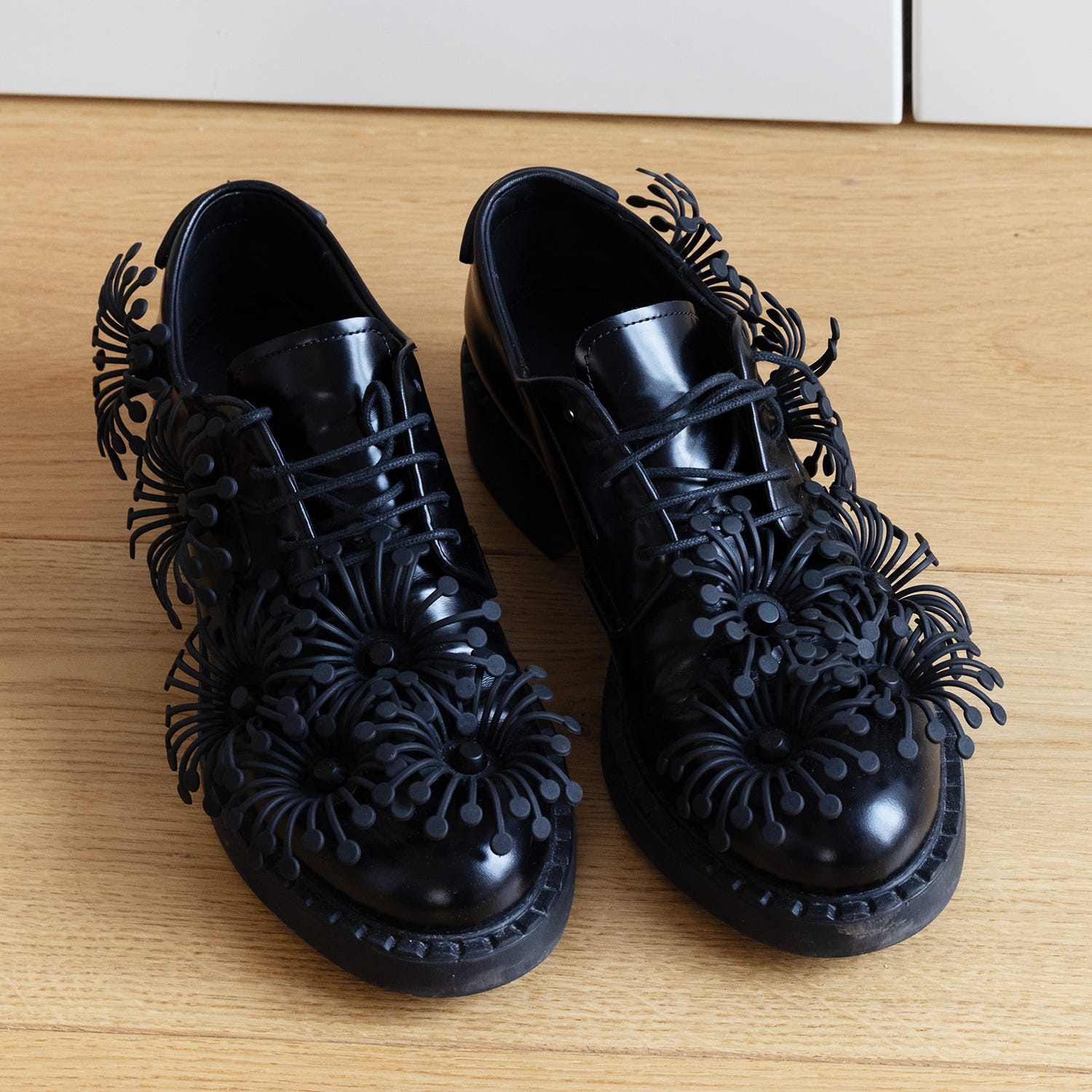 Special!!! SS2022 PRADA Floral Shoes