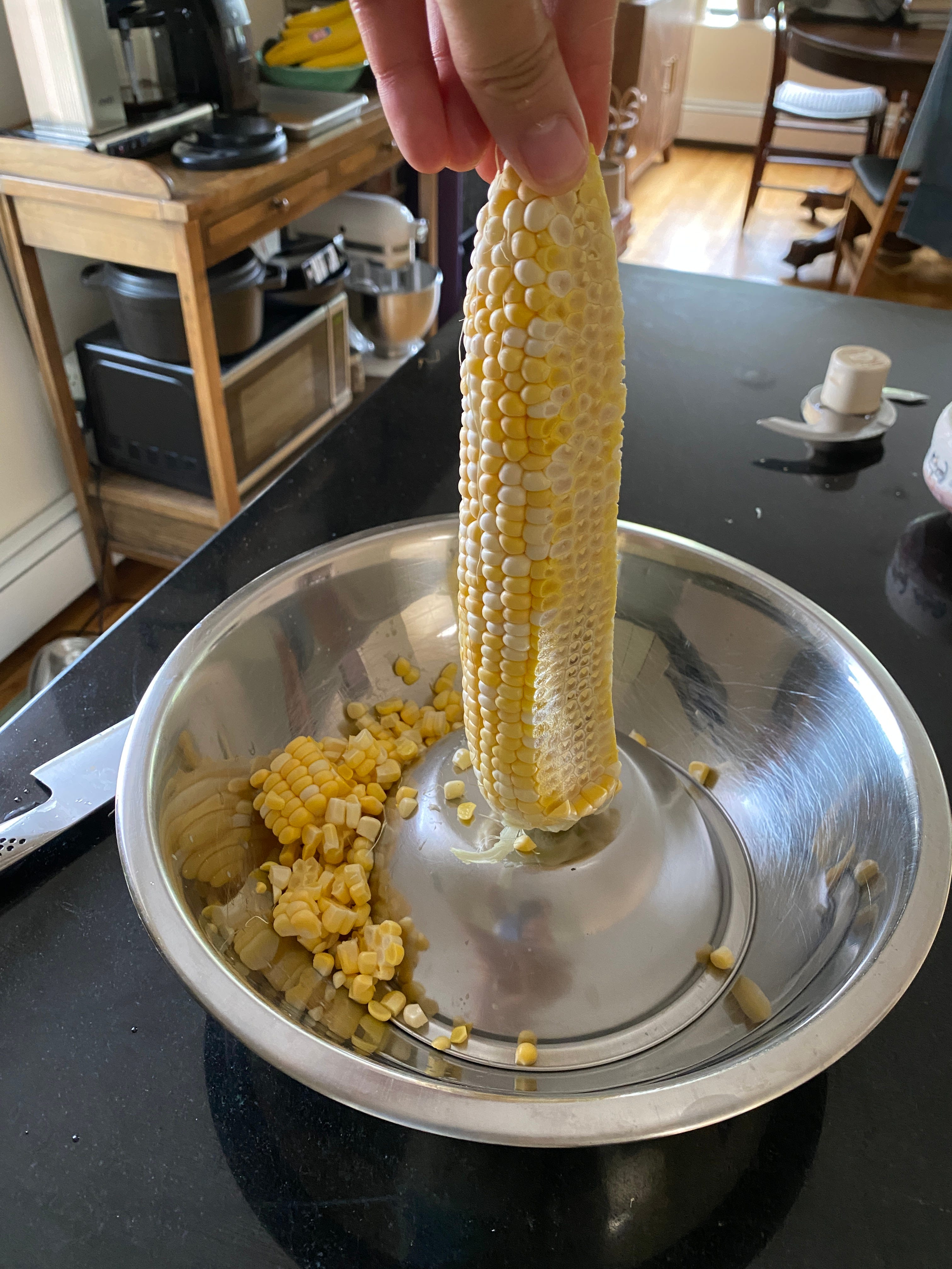Brown Butter Scallops with Fresh Corn Polenta