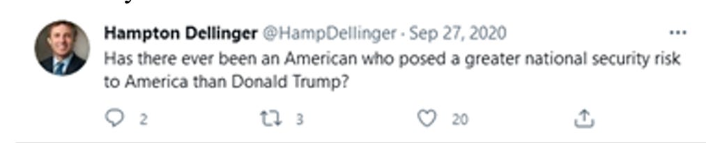 The Real Problem with Hampton Dellinger