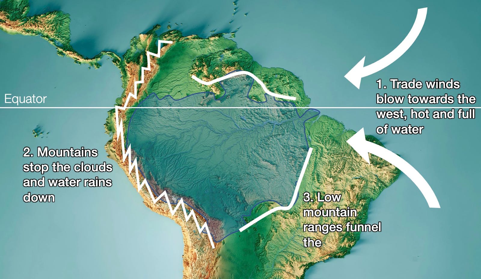 Mapping the amazon 56 off www oceanproperty co th