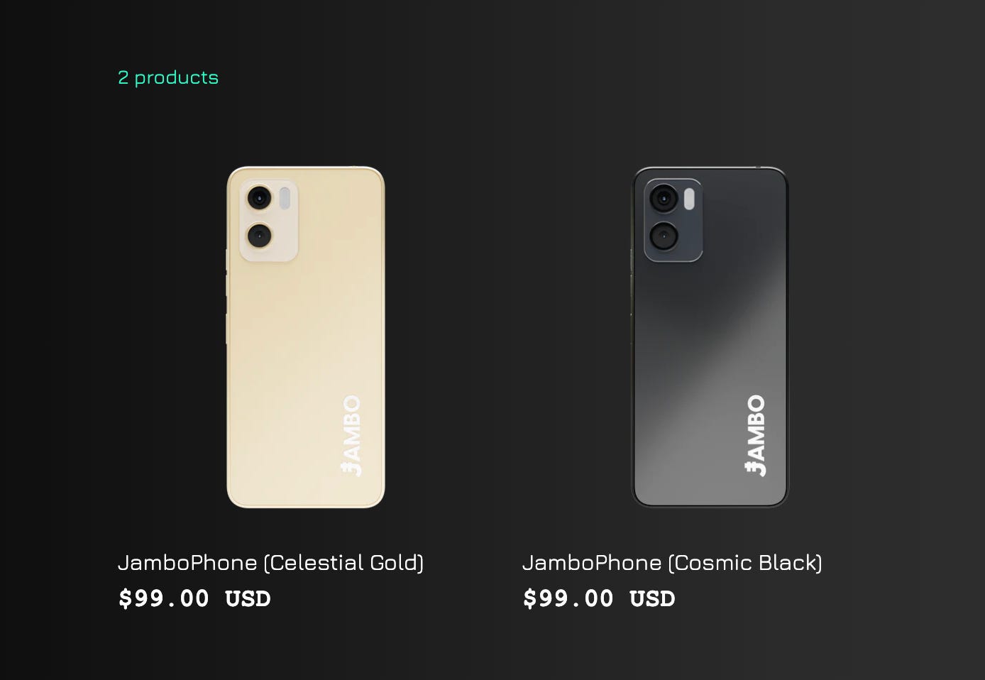 商品画像：Jambo phone APTOS スマホ Web3 ゴールド APT - メルカリ 3