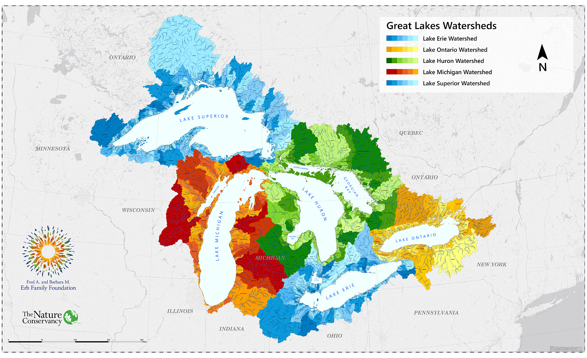 Water Levels in the Great Lakes - by Steve Shikaze