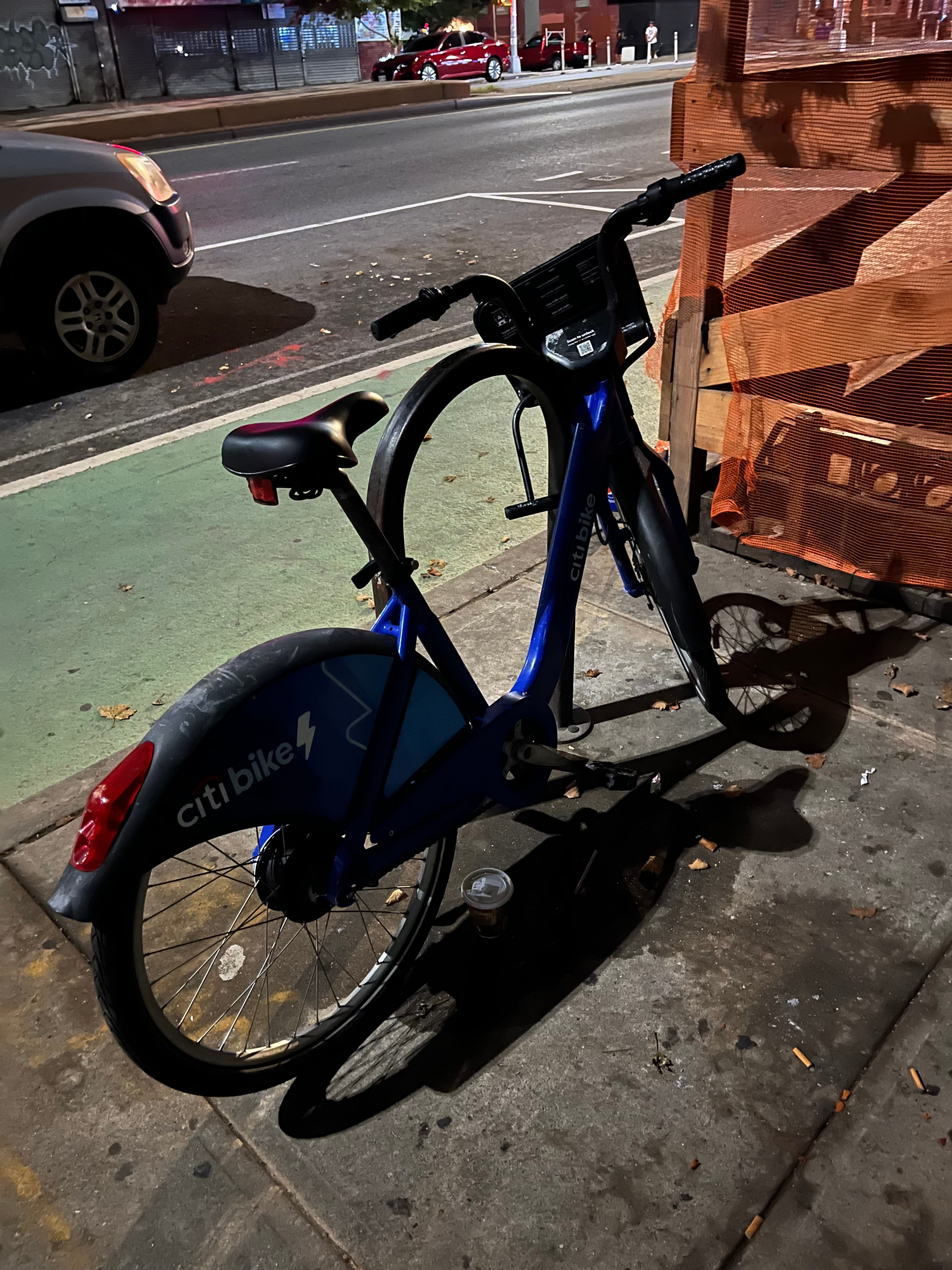 an abandoned citi bike by jules rivera
