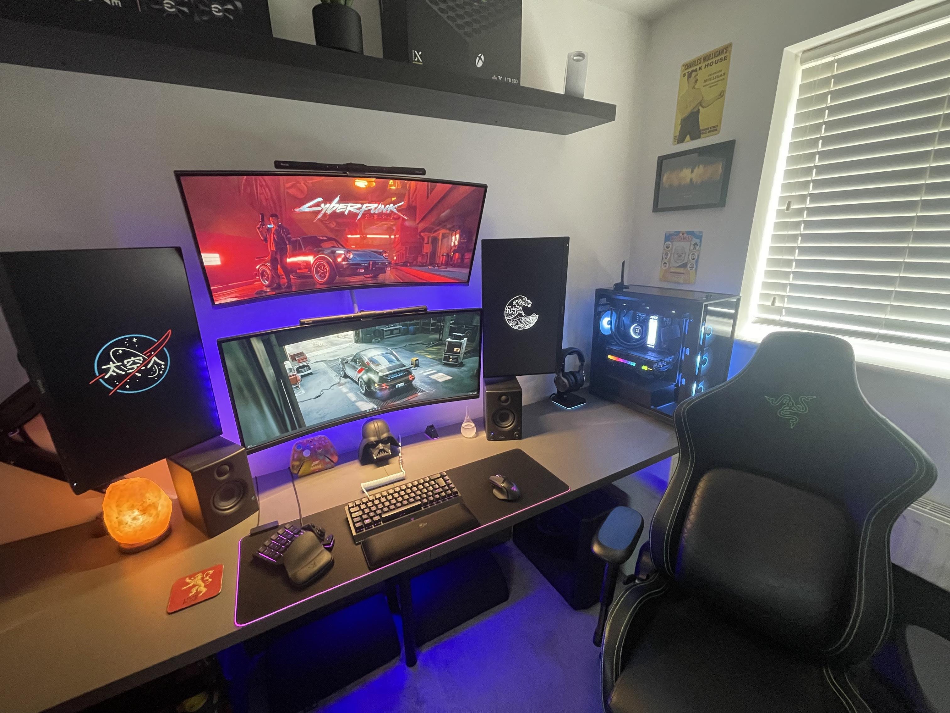 No. 22 Lewis' Quad Monitors battlestations