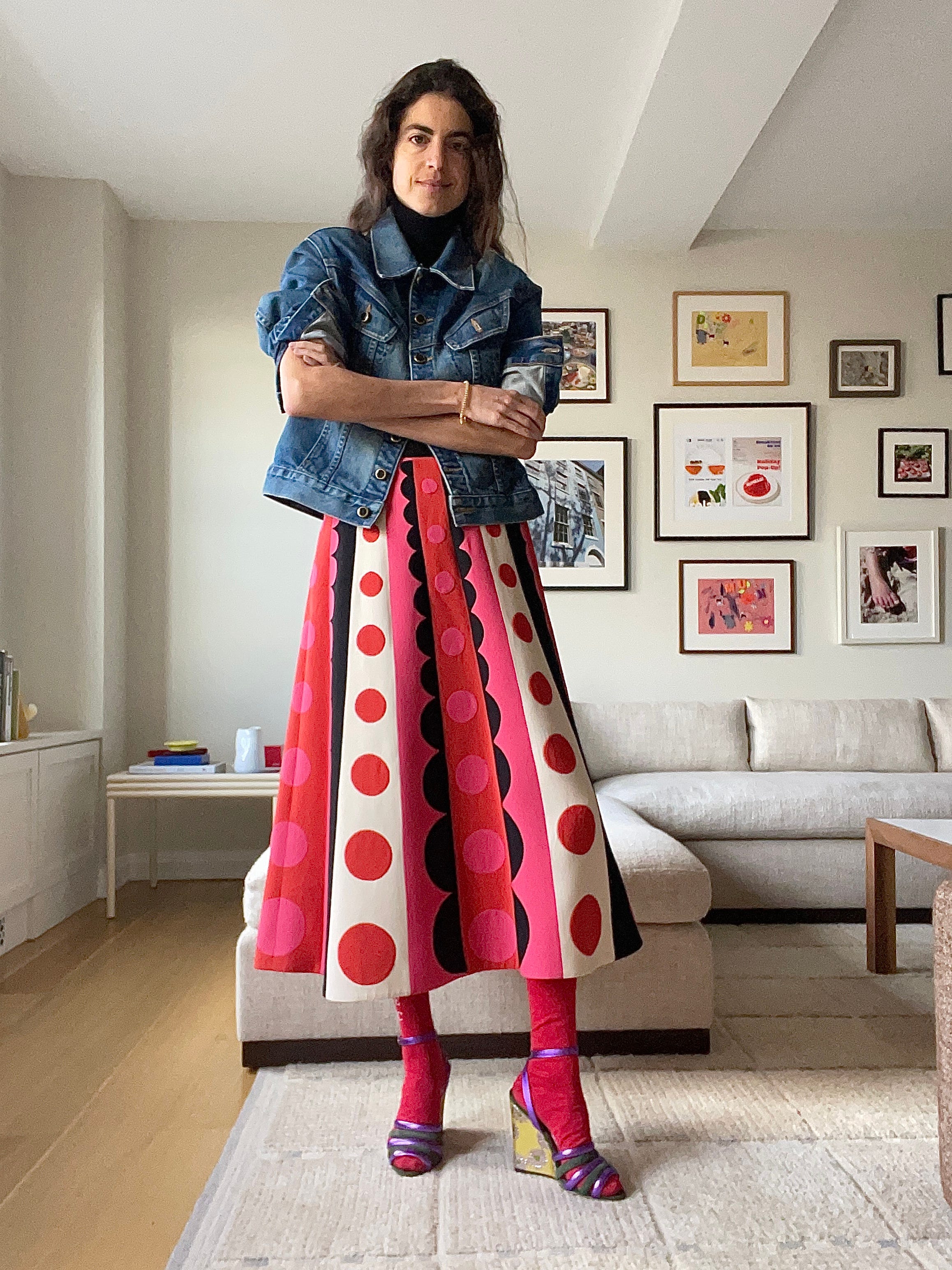 Valentino polka dot shoes sales