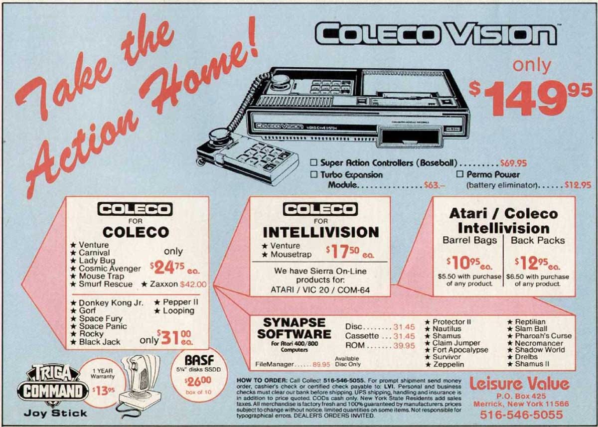 How much did a ColecoVision cost in 1983? - The Retroist