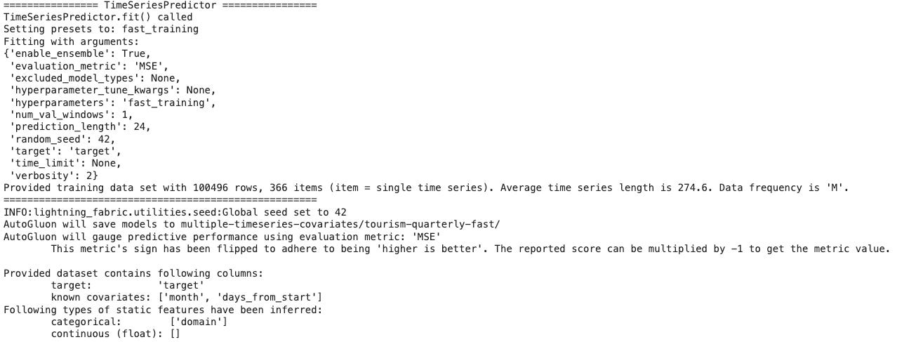 AutoGluon-TimeSeries : Creating Powerful Ensemble Forecasts - Complete ...