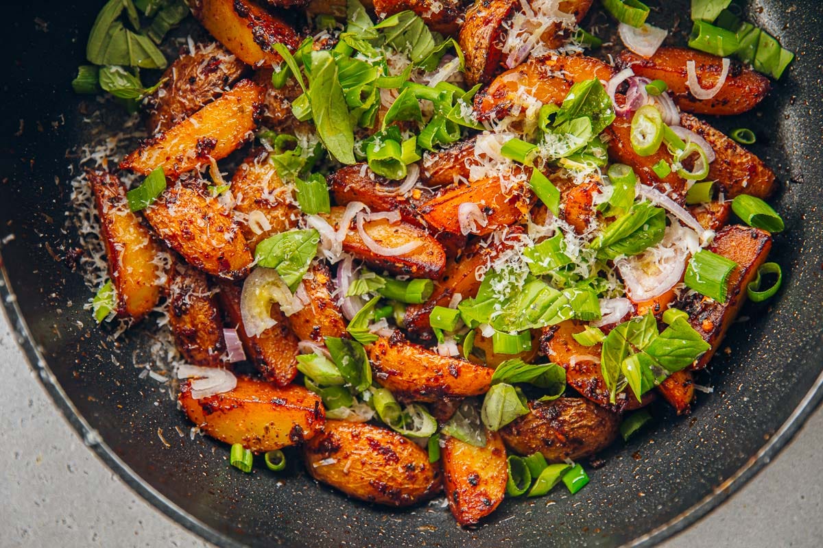 🔥 Spicy Fried Potato Salad by Sneh Roy Cook Republic