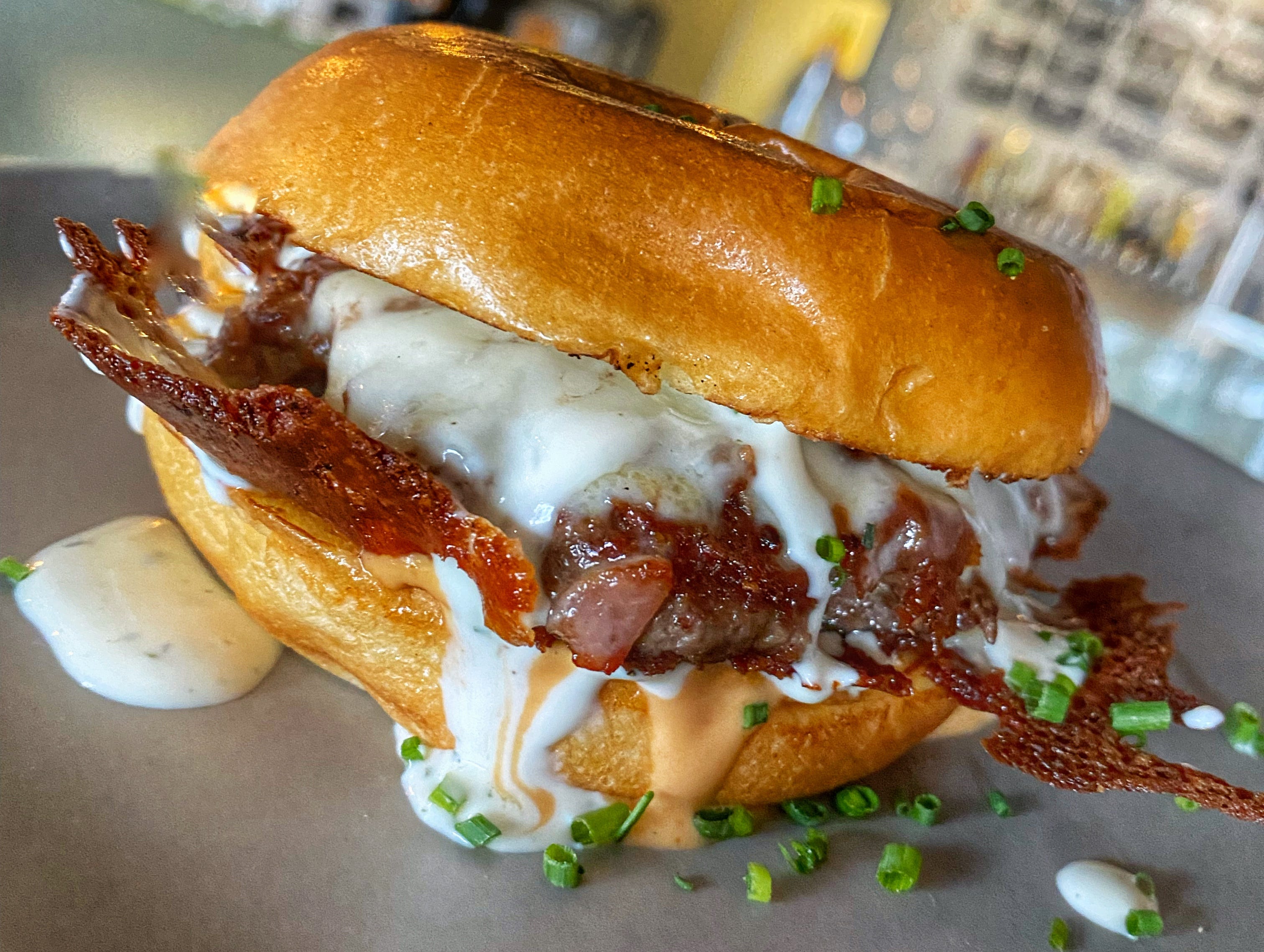 Ice Cube Burger by andrew gruel American Gravy