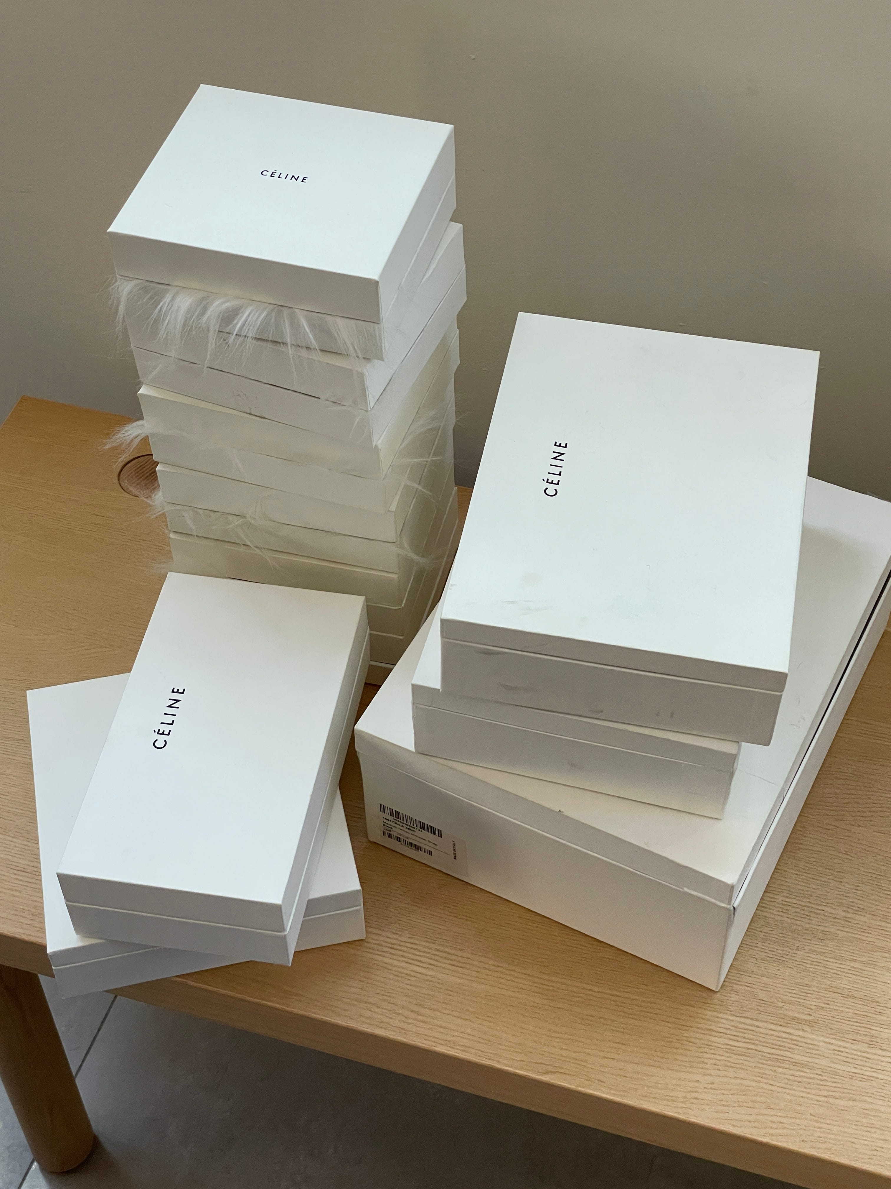 Celine packaging box cheap