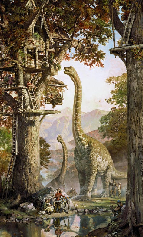 商品画像：Smithsonian Magazine Vintage Sep 1995 Dinotopia The Magical 4