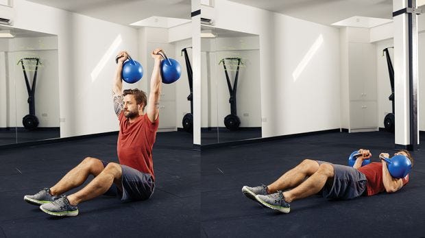 Triceps con pesa clearance rusa