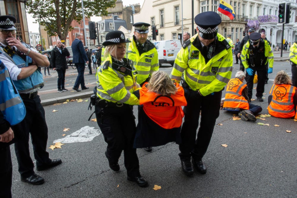 What it Feels Like to be Arrested for Trying to Save the