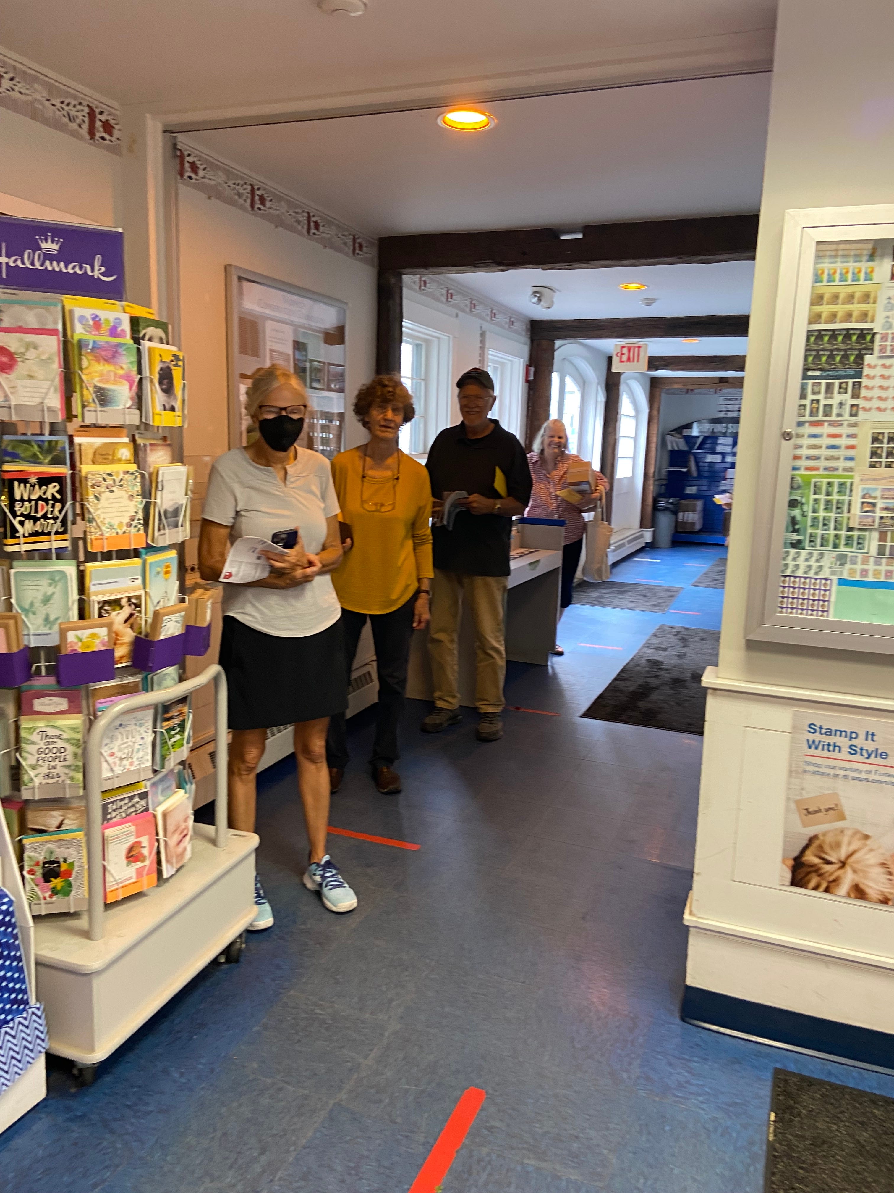 Norwich Post Office clerk Maureen Chase is promoted to Postmaster of