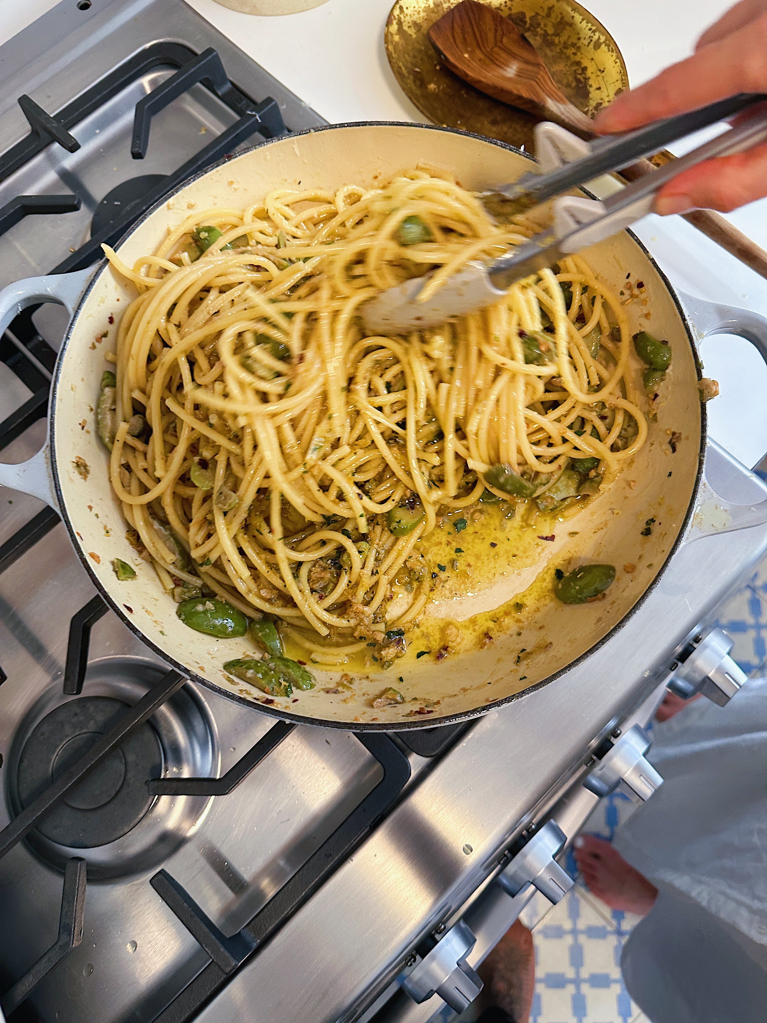 WellBeing Castelvetrano Olive, Caper, Lemon Bucatini