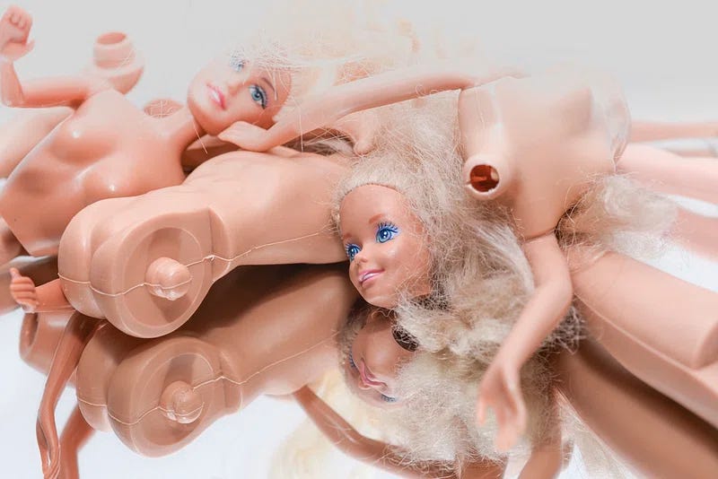 We broke hotsell up barbie