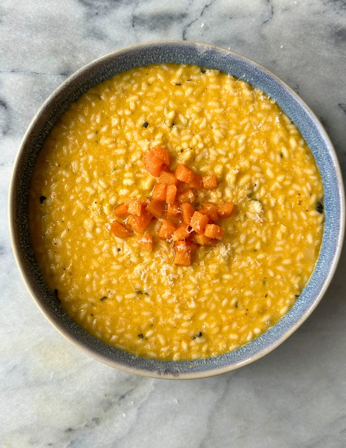 Creamy Butternut Squash Sage Risotto - The Food Room