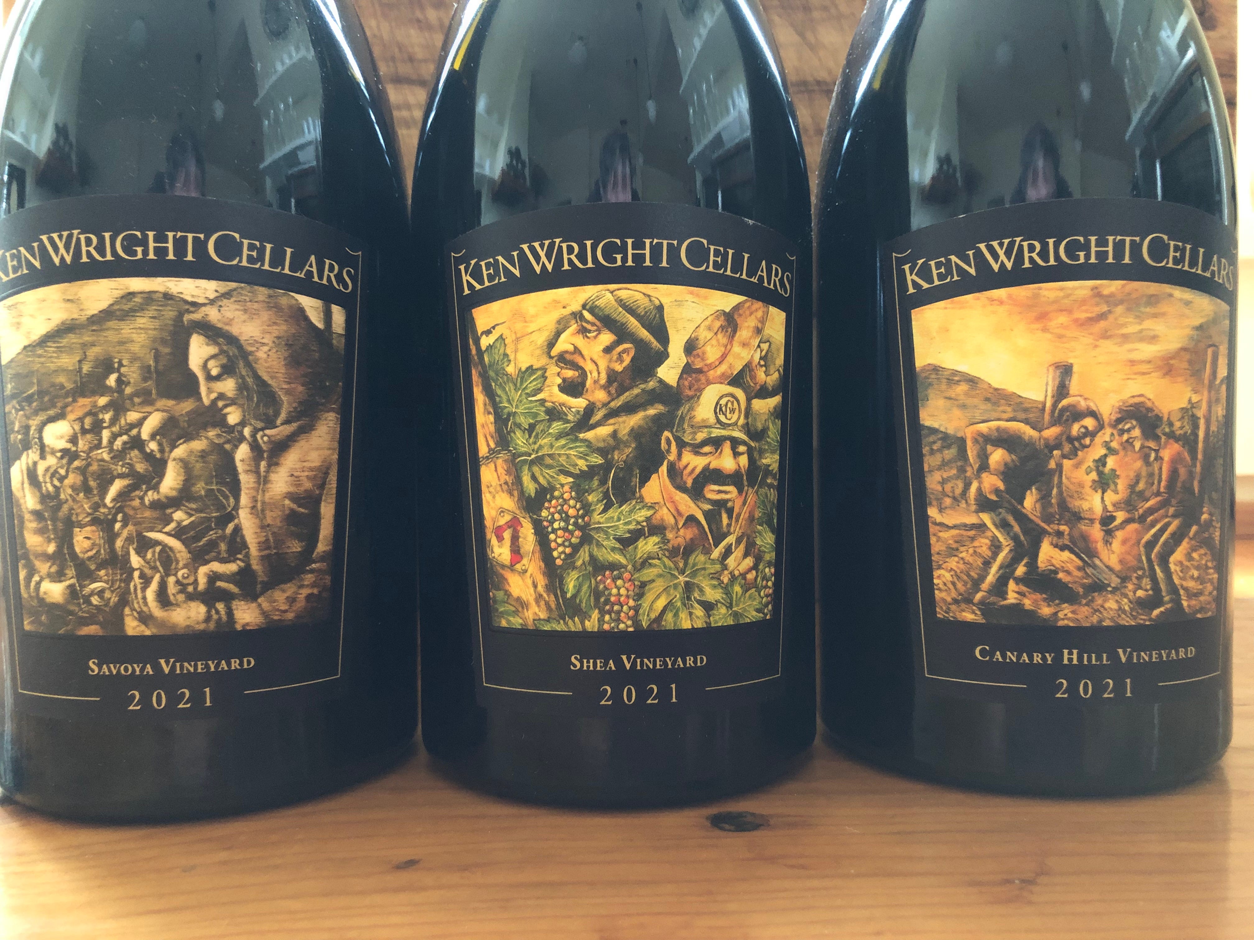 Romping Through the 2021 Ken Wright Pinots