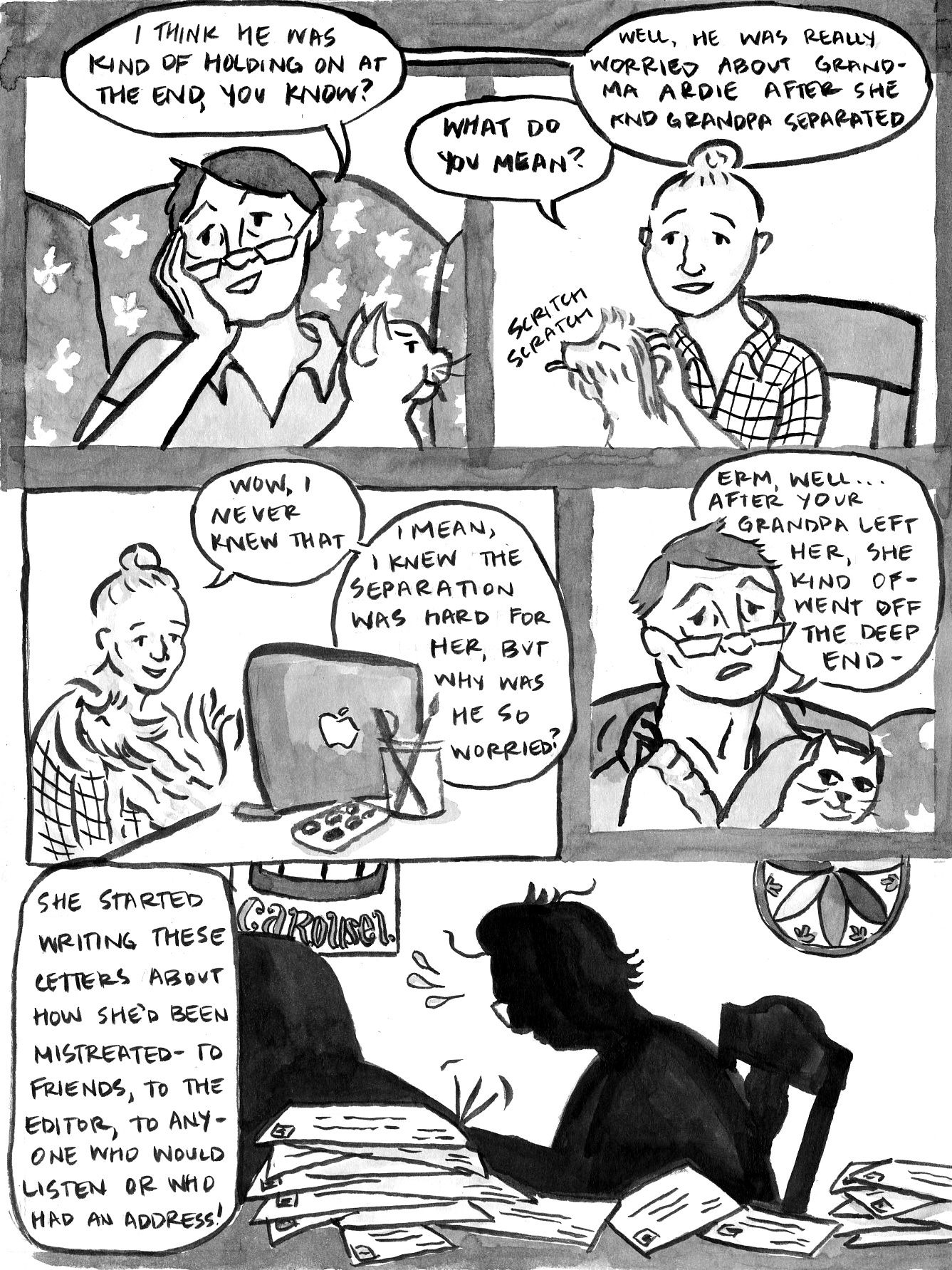 Memoir comic – Page 14 - Anna’s Substack