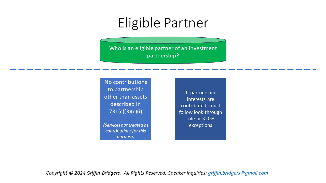 Investment Partnerships and Distributions Under IRC Section 731 A