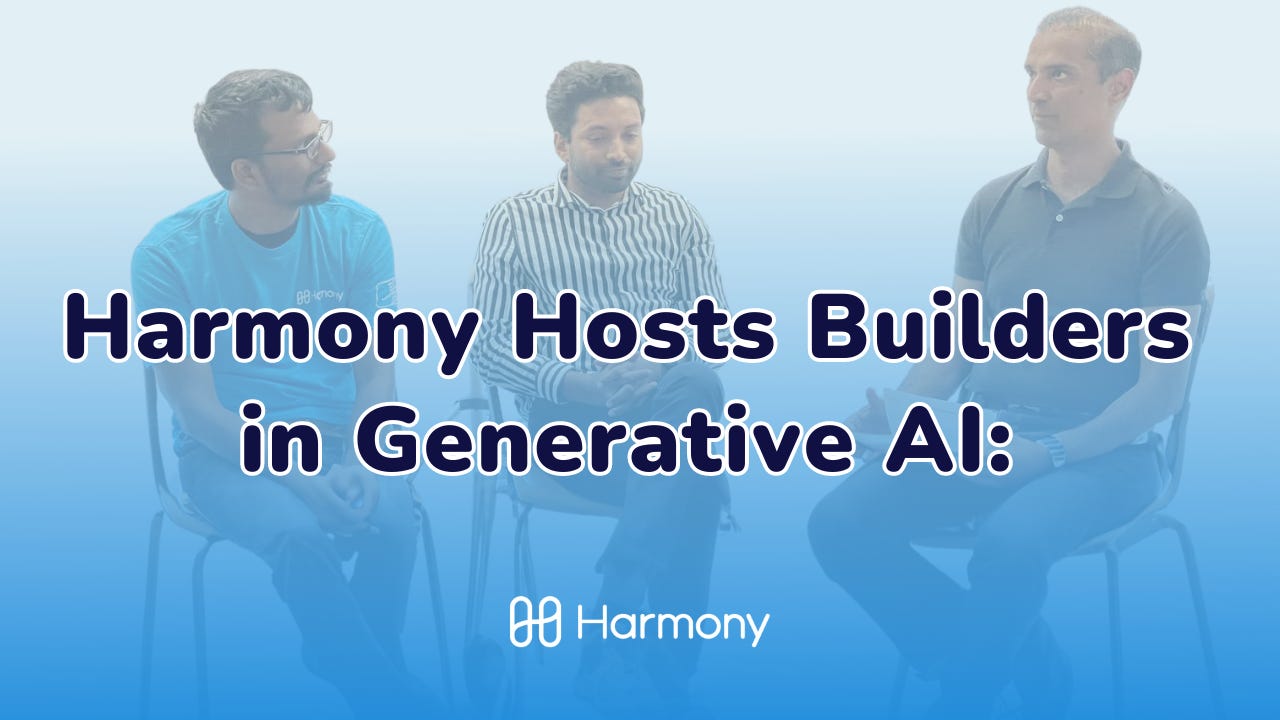 Harmony Hosts Builders in Generative AI
